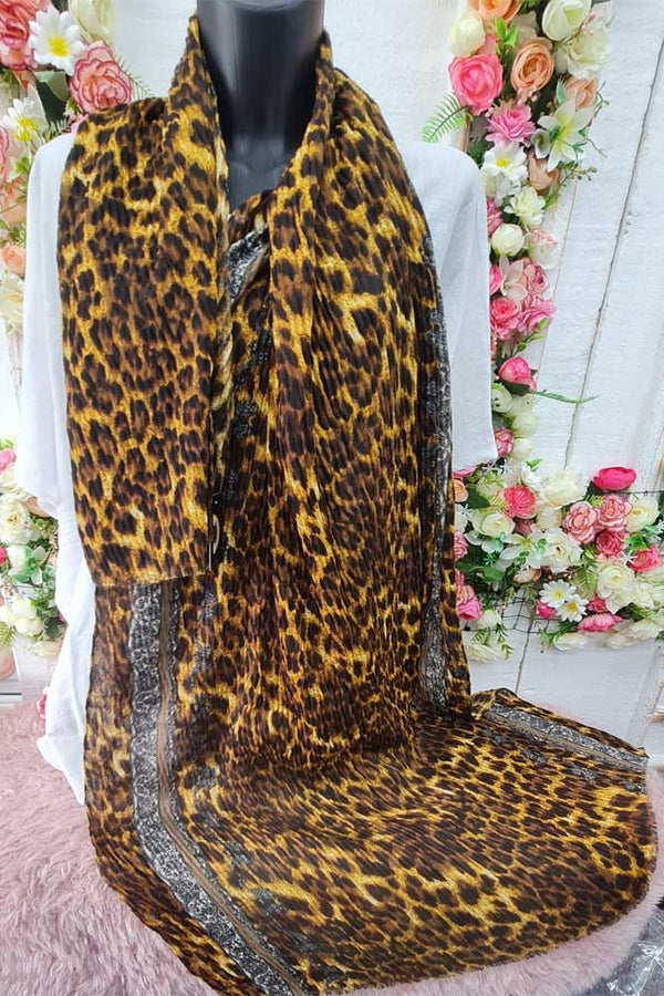 Leopard Print Scarves