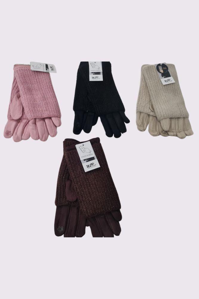 Double Layered Knitted Gloves