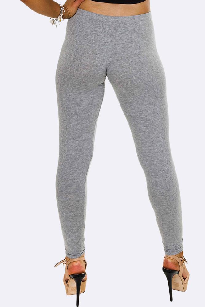 Basic Plain Full Length Legging