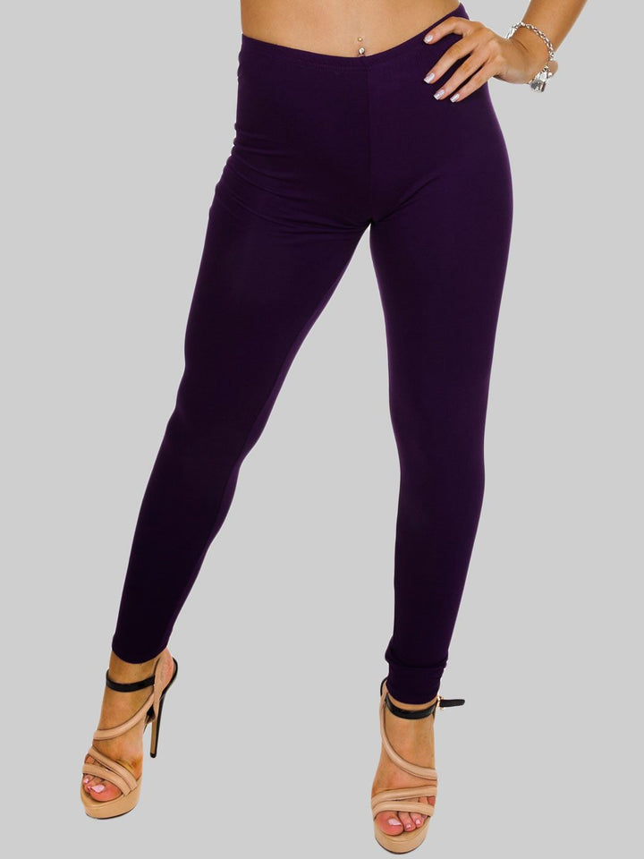 Basic Plain Full Length Legging