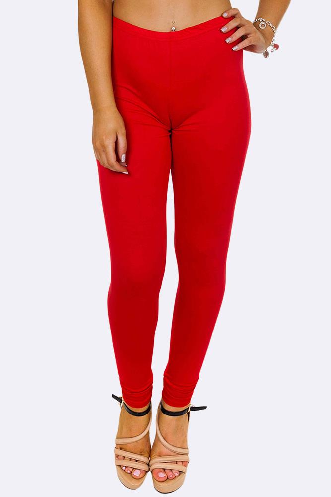 Basic Plain Full Length Legging