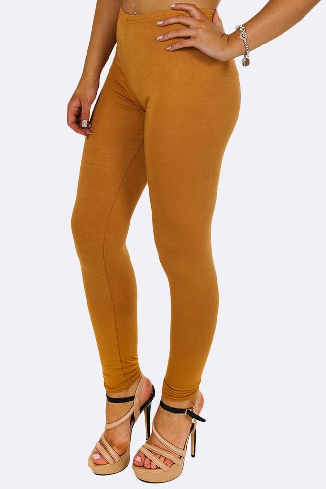 Basic Plain Full Length Legging