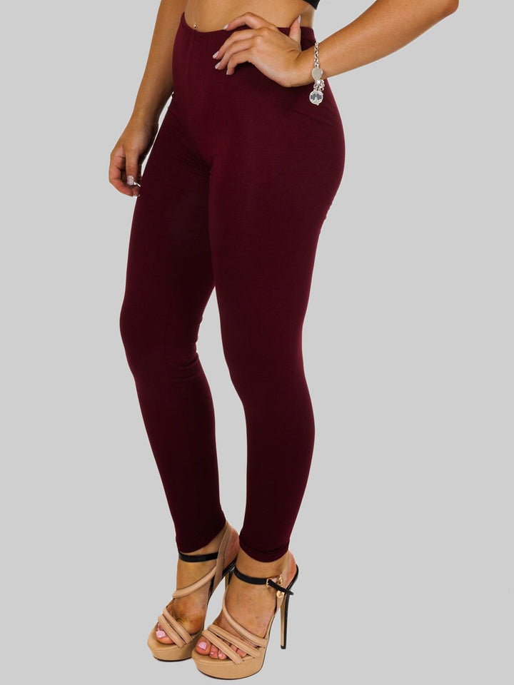 Basic Plain Full Length Legging