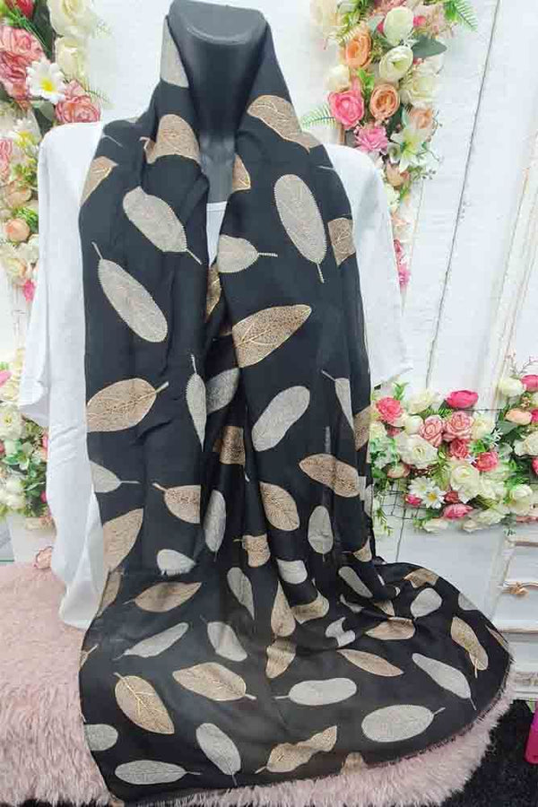 Leaves Print Scarves