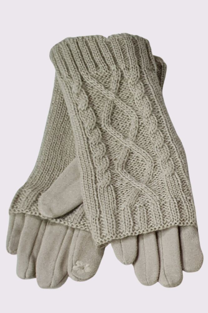 Knitted Mitten Lining Gloves