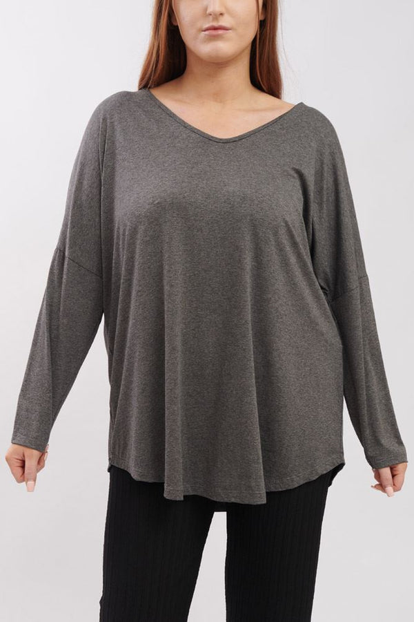 Plain Viscose Top