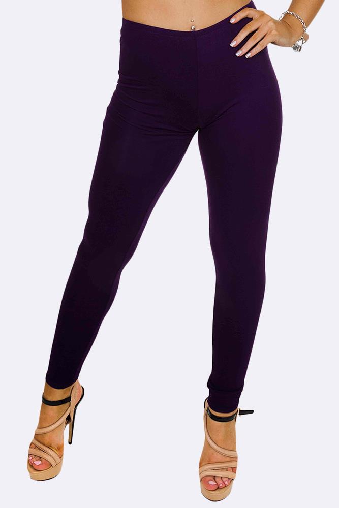 Basic Plain Full Length Legging