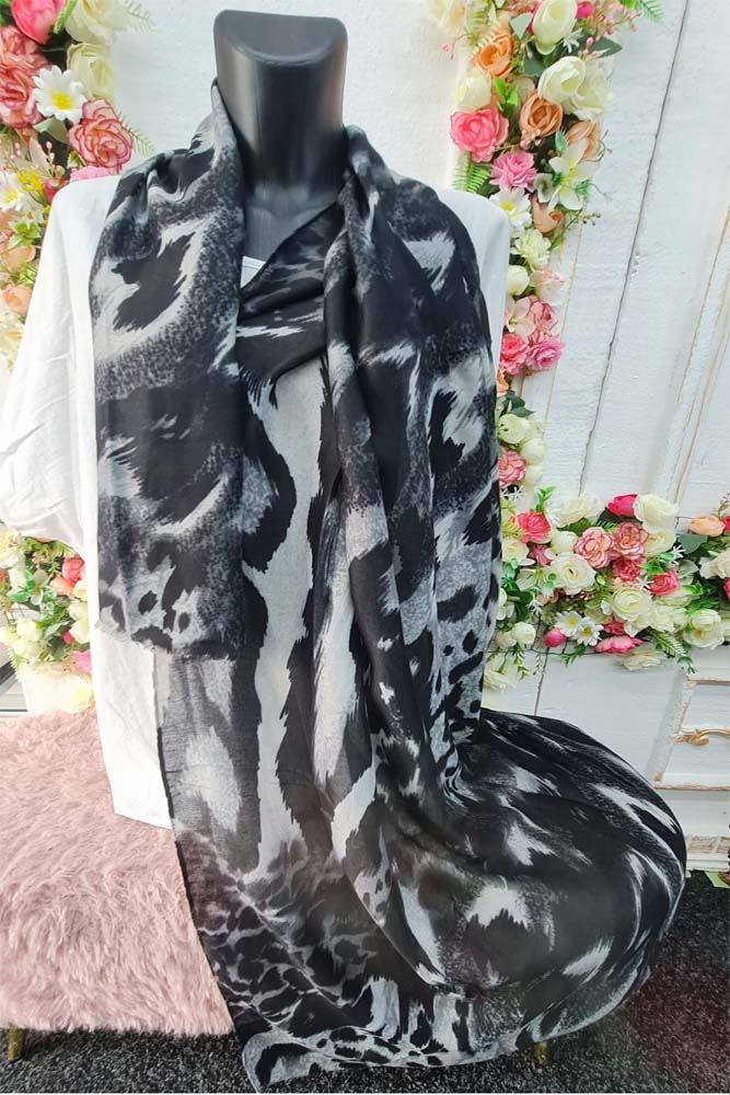 Tie Dye Print Scarves