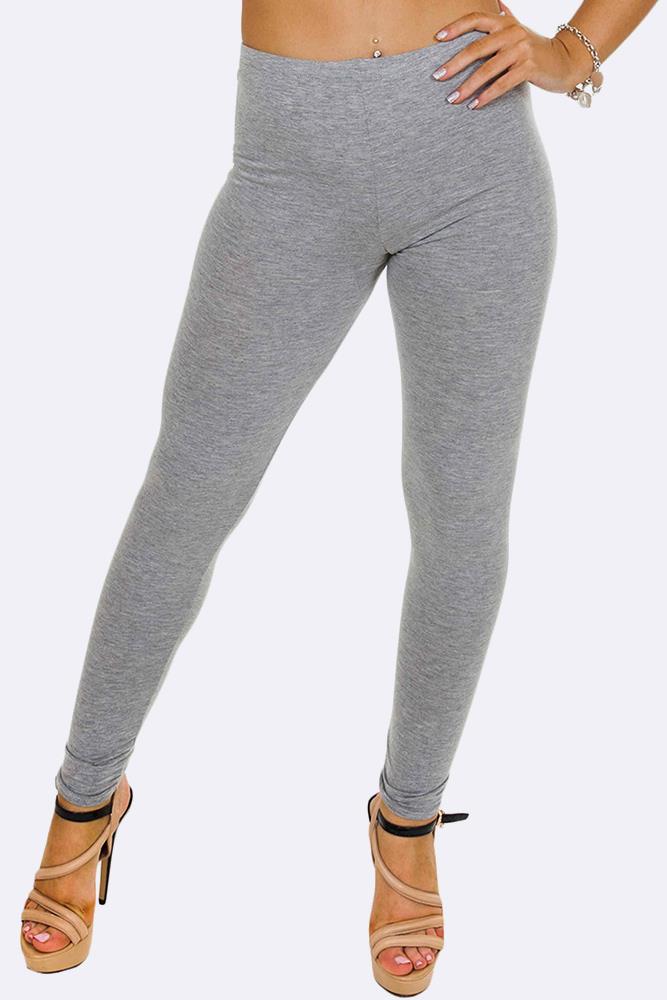 Basic Plain Full Length Legging