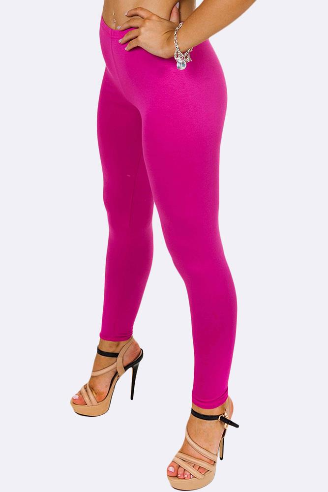 Basic Plain Full Length Legging