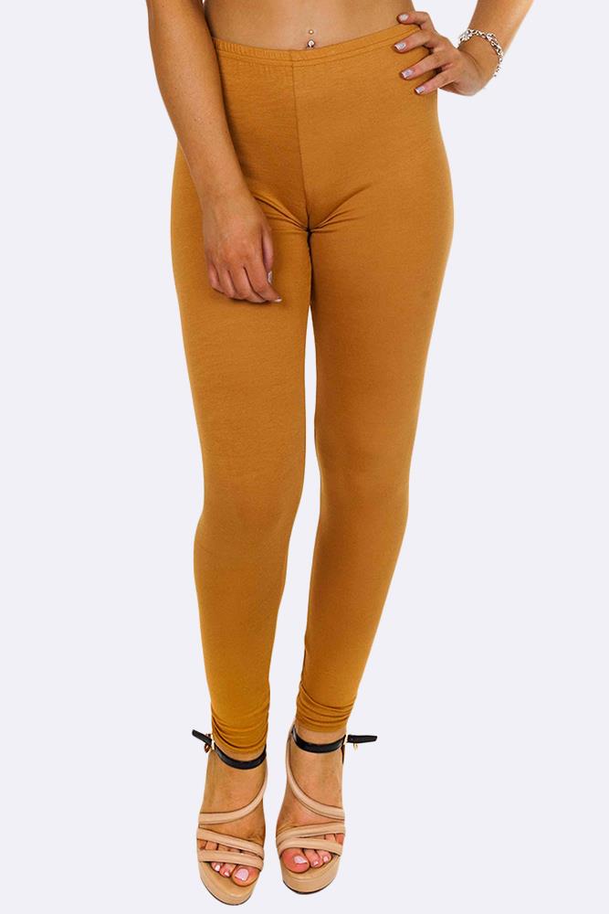 Basic Plain Full Length Legging