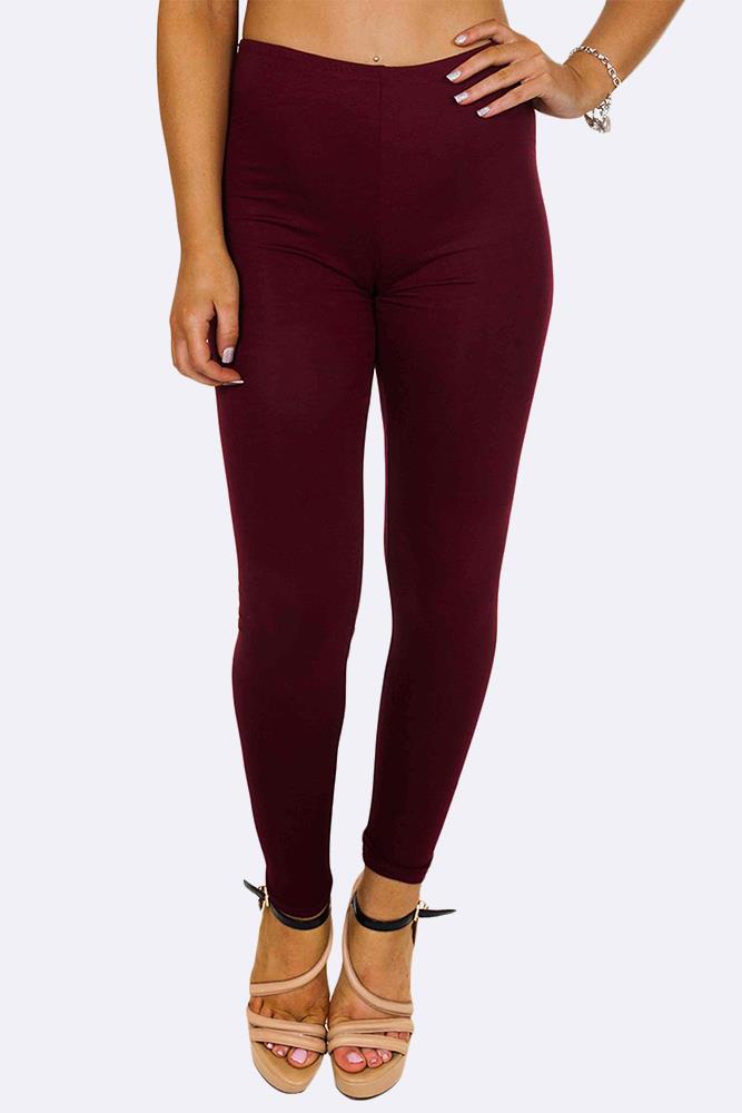 Basic Plain Full Length Legging