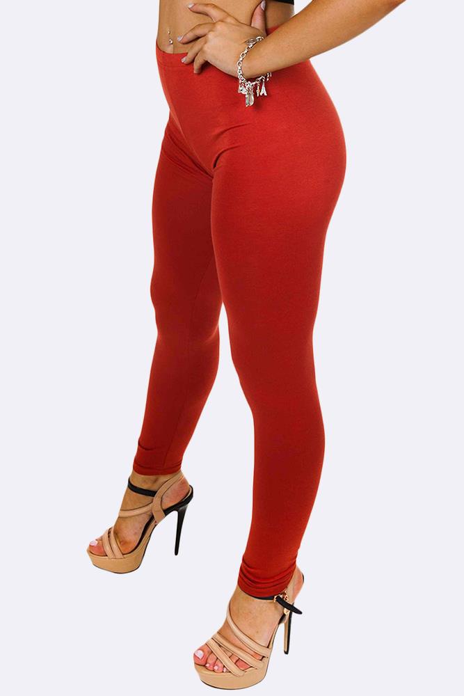 Basic Plain Full Length Legging