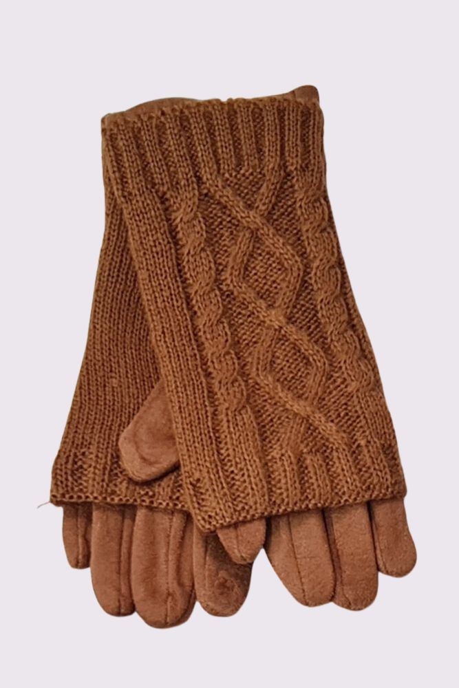 Knitted Mitten Lining Gloves