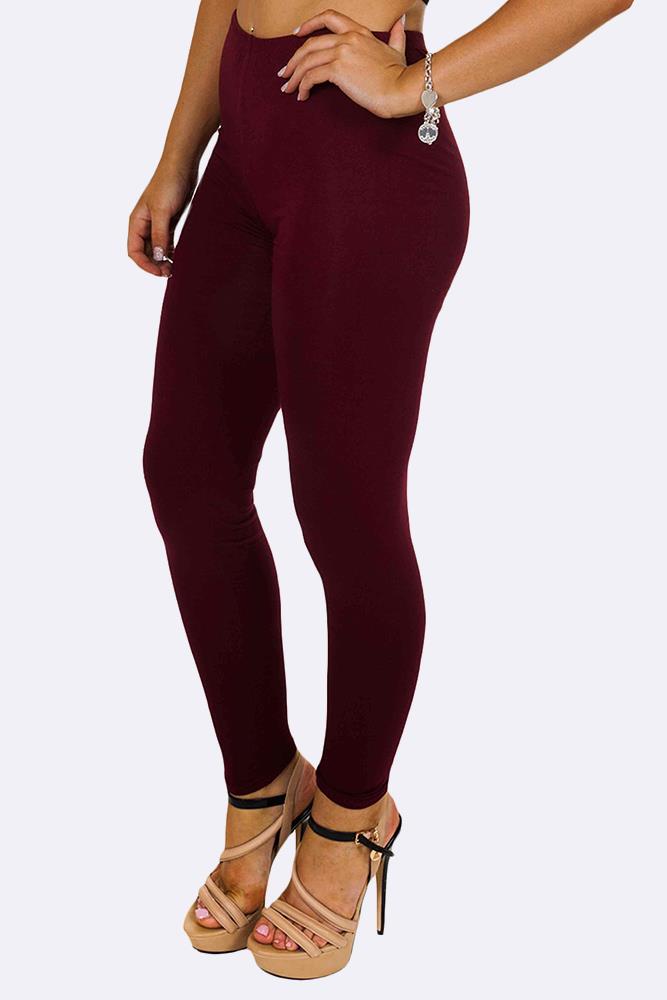 Basic Plain Full Length Legging