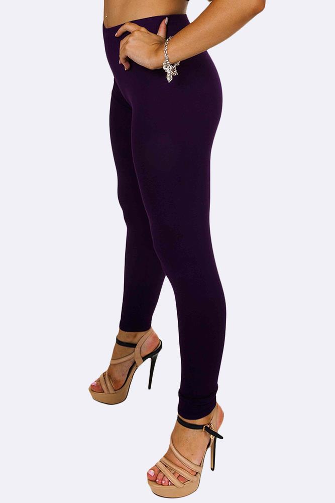 Basic Plain Full Length Legging