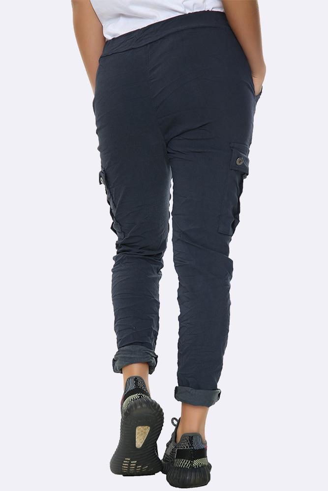 Italian Drawstring Cargo Pants