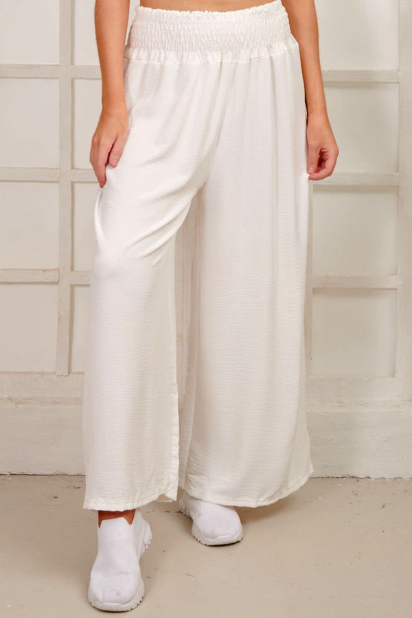 Plain Wide Leg Palazzo