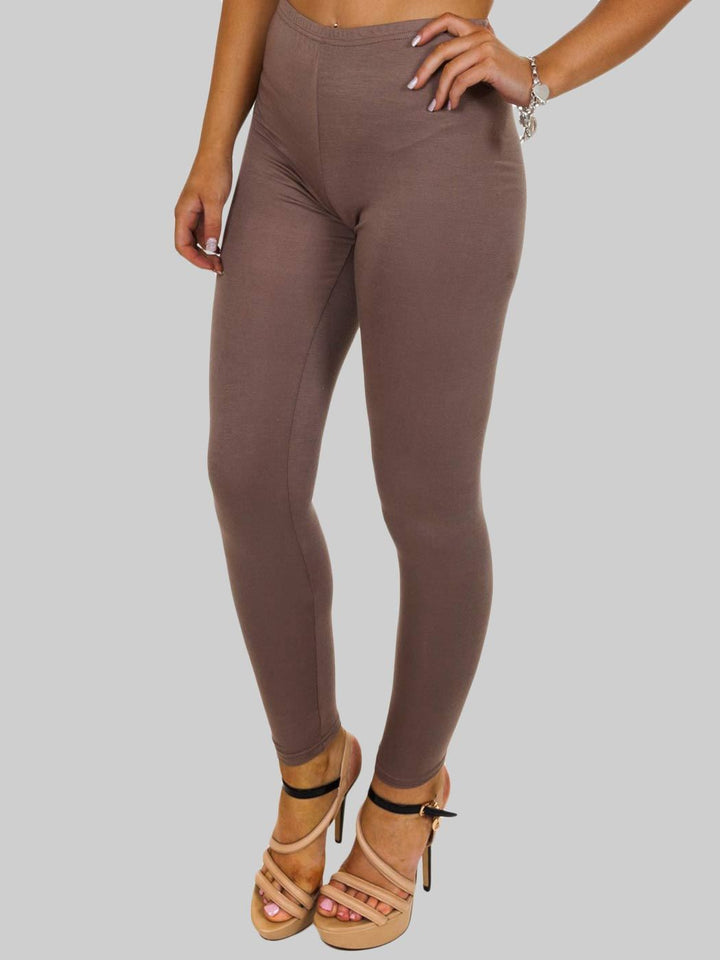 Basic Plain Full Length Legging