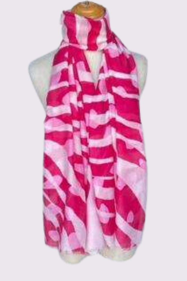 Stripe Print Scarves