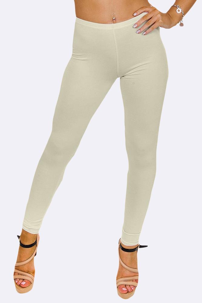 Basic Plain Full Length Legging