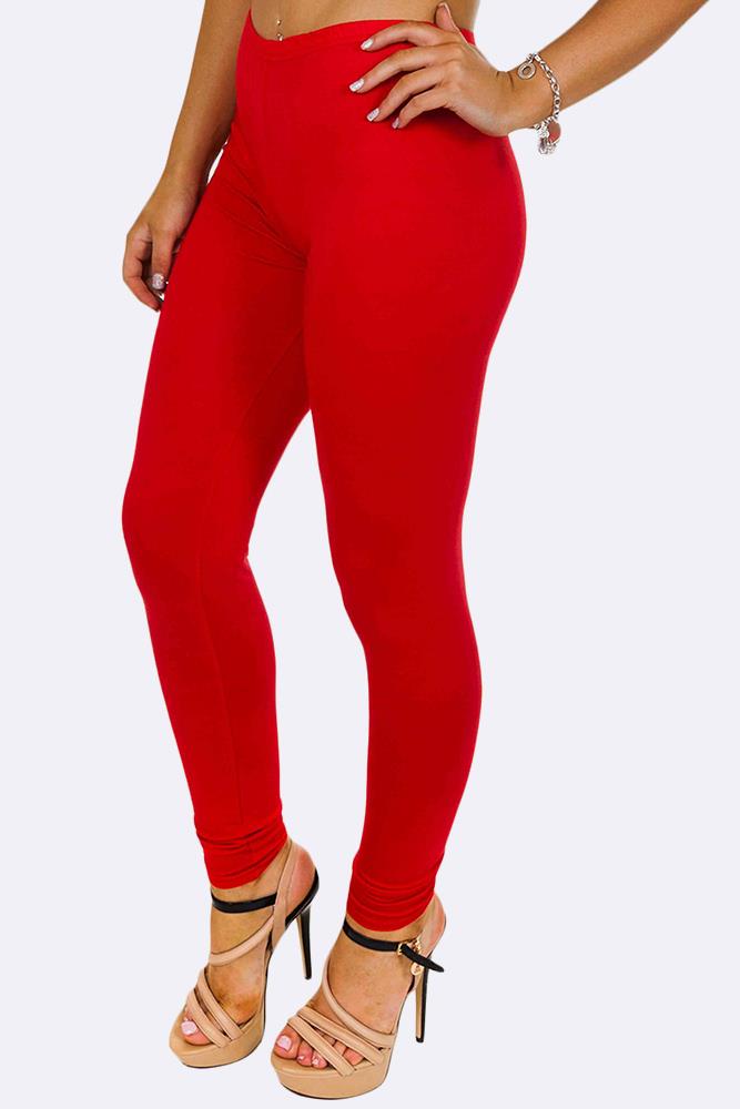 Basic Plain Full Length Legging