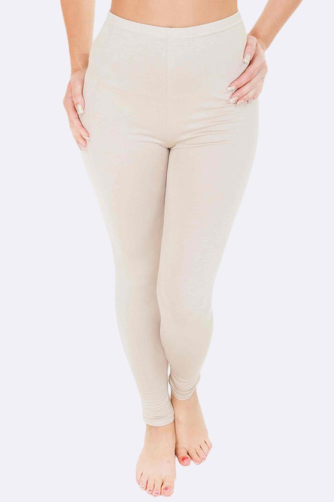 Basic Plain Full Length Legging