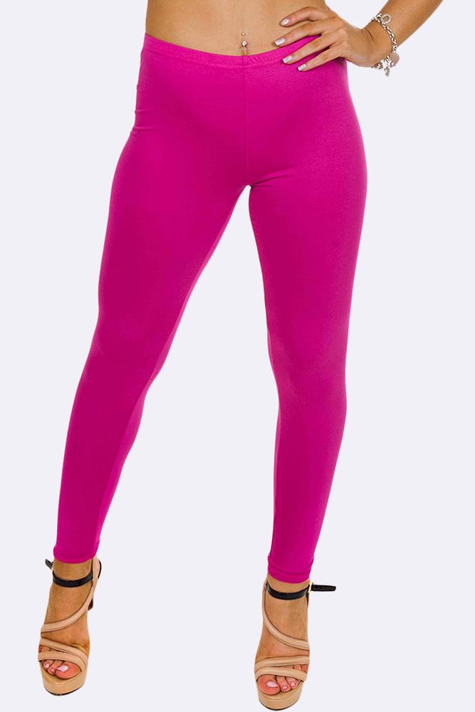 Basic Plain Full Length Legging