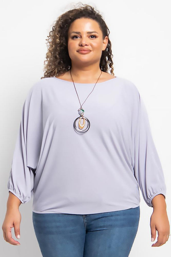 Plain Necklace Top