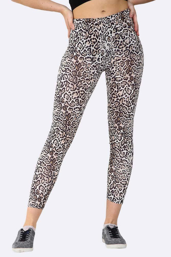 Tiger Print Full Length Leggings