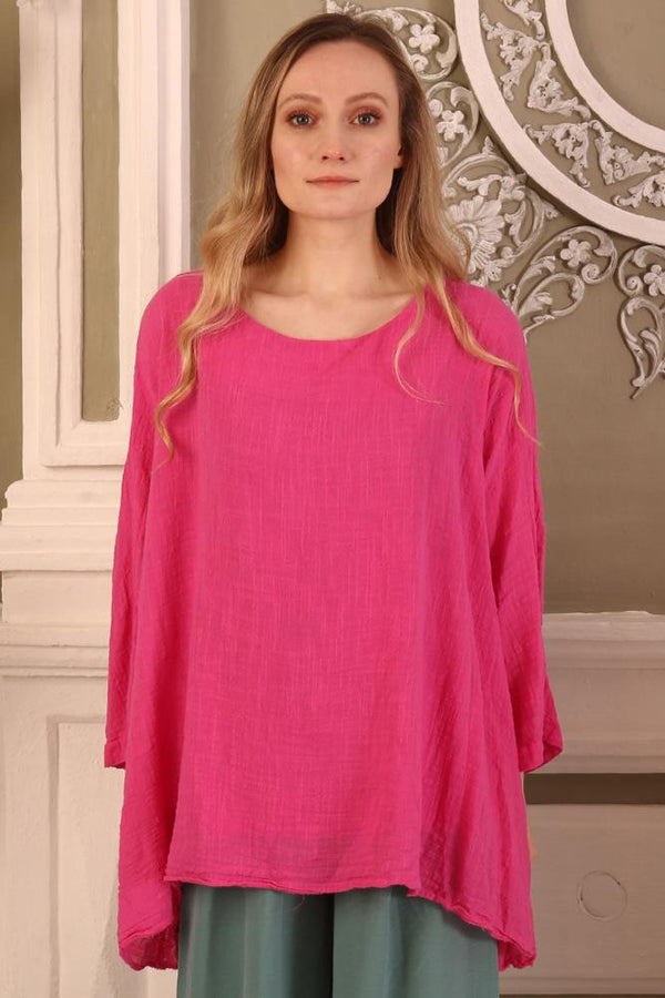 Plain Oversized Cotton Top